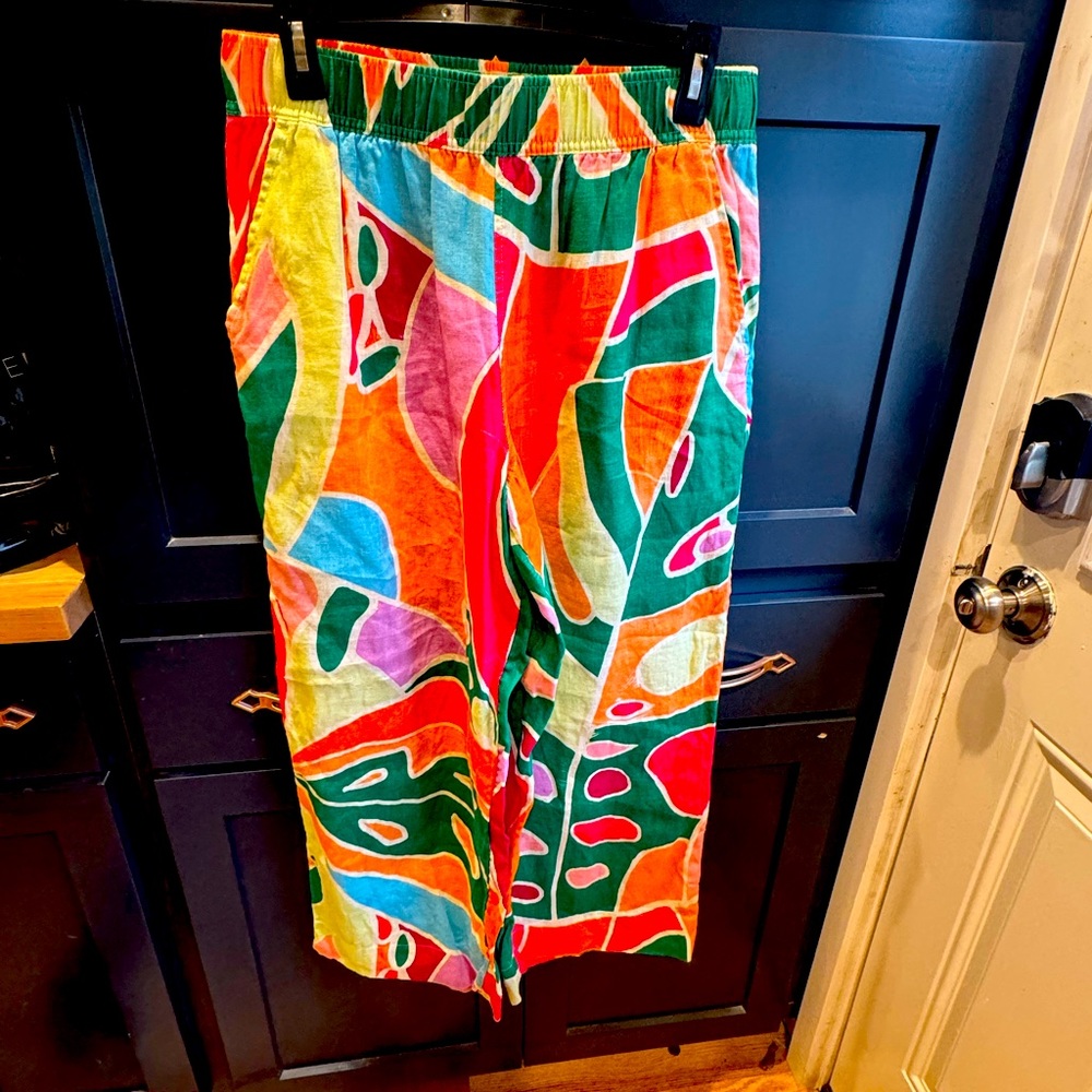 Fun summer linen pants